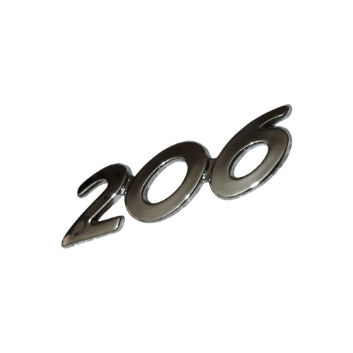 آرم نوشته پژو 206